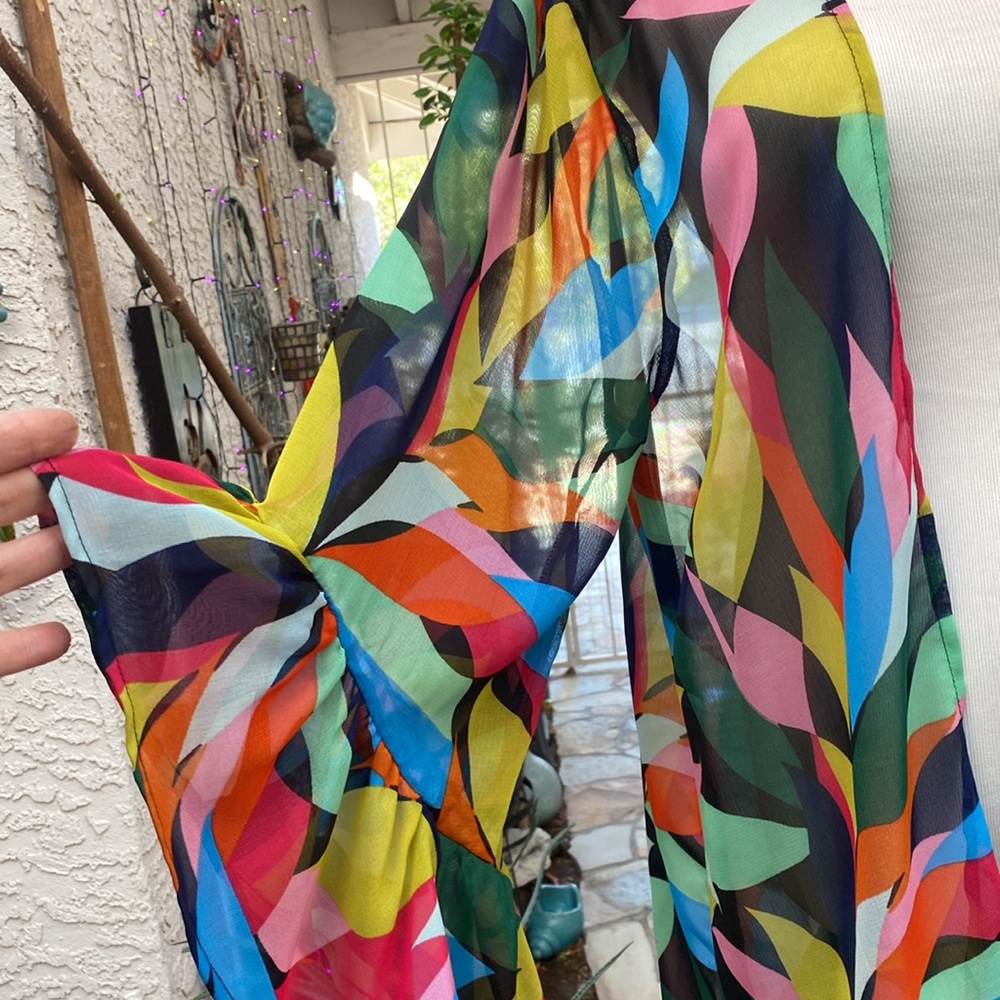 🔸🔸MULTI-COLOR SHEER COVER-UP🔸🔸 - Picture 2 of 5